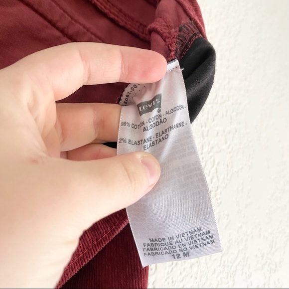 Levi's 515 Bootcut Corduroy Jeans Size 12 - Picture 5 of 7